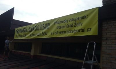 Instalace banneru - Želiv